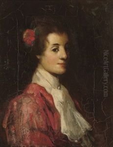 Portrait Of Elspeth by David Young Cameron