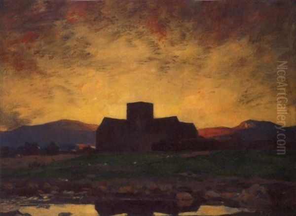 Sunset, Iona - view 1