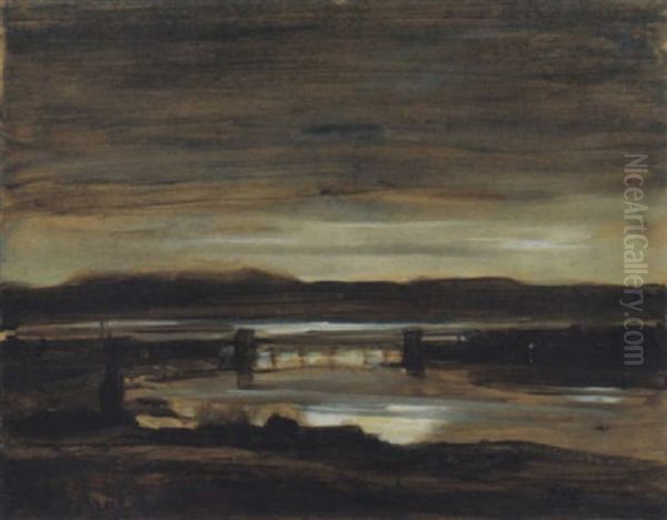 Sketch At Montrose, Angus - view 1