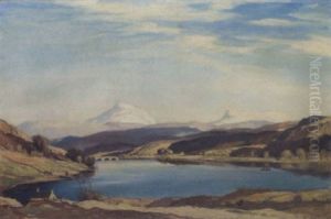 The Snow-covered Hills by David Young Cameron