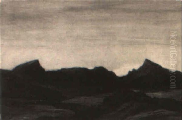 A View Of The Ridge Of Sgurr Nan Gillean, Skye - view 1