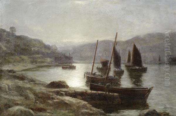 Fishing Boats On A Loch - view 1