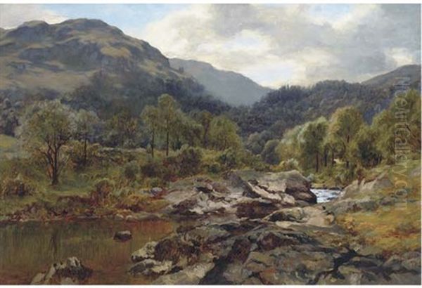 A Highland Burn Landscape - view 1