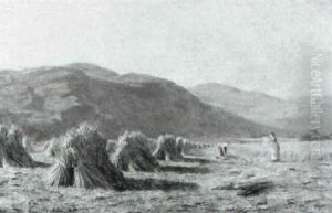 Harvesting Near Damyat by Duncan Cameron