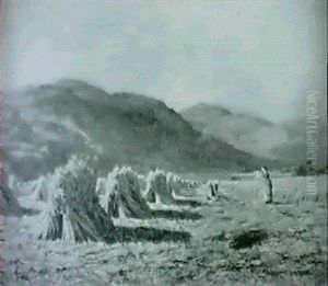 Harvesting Near Lampyet by Duncan Cameron