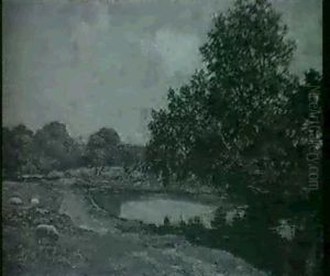 On The Esk At Musselburgh by Duncan Cameron