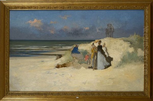 Scene De Plage Animee - view 1