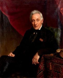 Portrait D'homme by Alexandre-Francois Caminade