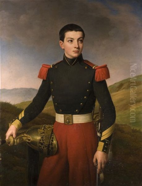 Bildnis Eines Knaben In Franzosischer Grenadier-uniform - view 1