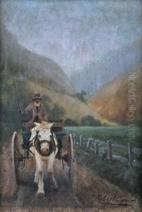 Driving The Cart by Robert Camm