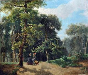 Passeggiata Nel Bosco by Michele Cammarano