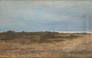 Les Dunes Sous Un Ciel Bleu by Camille Van Camp