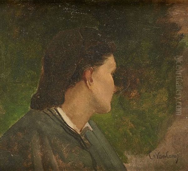 Jeune Femme De Profil - view 1