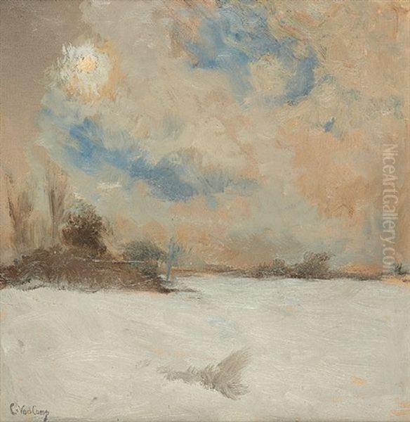 Paysage Enneige - view 1