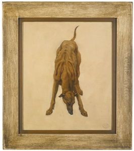 A Study Of A Greyhound by Camille Van Camp