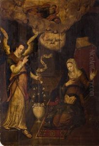 La Anunciacion by Pedro Campana
