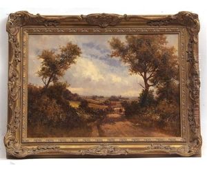 On The Yarmouth Road, North Walsham (horning Church In Distance) by Archibald Campbell