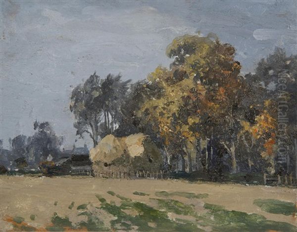 Haystacks At Hobland Hall - view 1