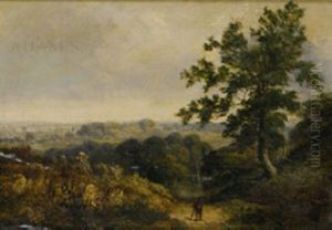 Glenties Near Co Donegal (+ Another; Pair) by Cecilia Margaret Campbell