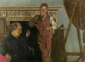 The Artist And His Mother by Charles Hay Campbell