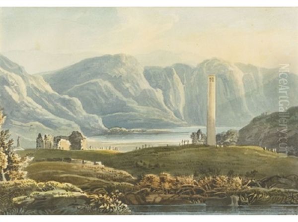 Glendalough - view 1