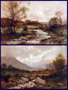 November In The Glen (+ River Landscape, Pair) November In The Glen (+ River Landscape, Pair)