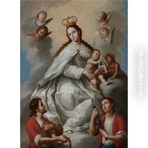 Virgen De La Merced by Jose Campeche
