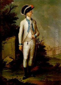 Retrato De Un Oficial Del Regimento Fijo De Puerto Rico