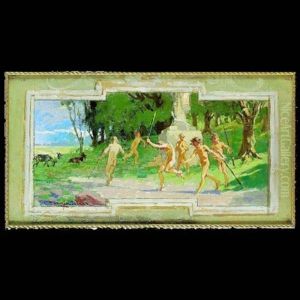 Senza Titolo (preparatory Study For The Palazzo Libera Di Villa Lagarina) Senza Titolo (preparatory Study For The Palazzo Libera Di Villa Lagarina)