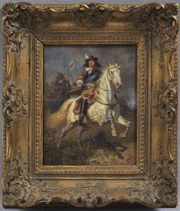 Friedrich Wilhelm I Von Brandenburg, Der Grose Kurfurst, Zu Pferd