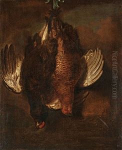 Still Life With Birds by Govert Dircksz. Camphuysen
