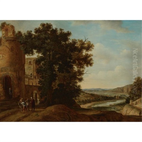 Landscape With The Good Samaritan - view 1