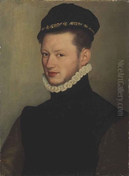 Portrait Of A Young Man, Bust-length - view 1