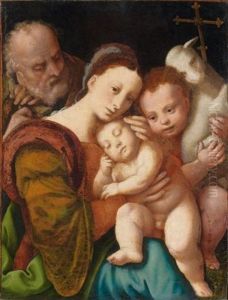 Sainte Famille Entouree De St. Jean-baptiste