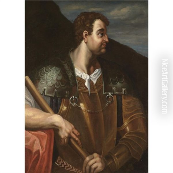 Portrait Of The Emperor Otho, In Profile And Wearing Armour - view 1