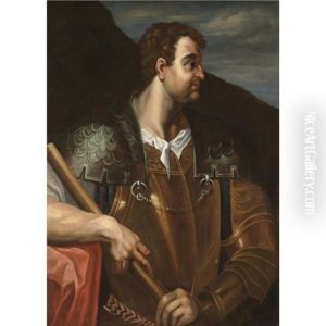 Portrait Of The Emperor Otho, In Profile And Wearing Armour