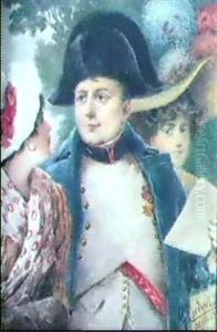 Napoleone Tra Due Gentildonne by Giacomo Campi