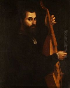Portrait Eines Gambenspielers (ritratto Di Musicista)