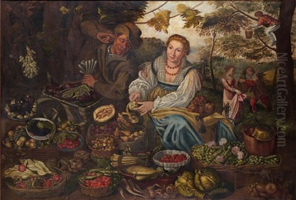 La Vendeuse De Fruits - view 1