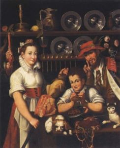 Le Repas De L'enfant by Vincenzo Campi