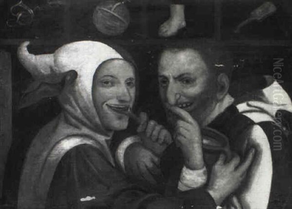 Two Jesters - view 1