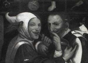 Two Jesters by Vincenzo Campi