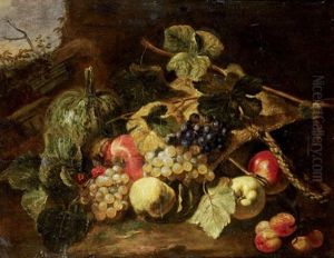Nature Morte Aux Raisins, Pommes Et Prunes Nature Morte Aux Raisins, Pommes Et Prunes