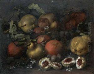 Natura Morta Di Frutta by Michelangelo di Campidoglio