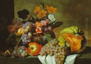Natura Morta Di Frutta by Michelangelo di Campidoglio