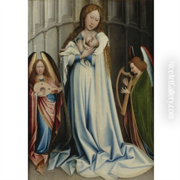 The Virgin And Child In An Apse - view 1