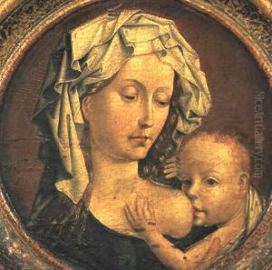 La Vierge Allaitant L'enfant Jesus by Robert Campin