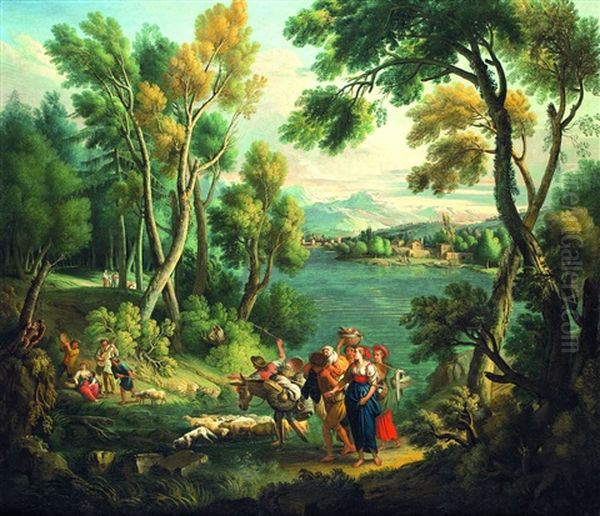 Paesaggio Con Pastori - view 1