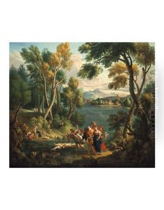 Paesaggio Con Pastori Paesaggio Con Pastori