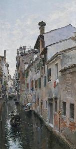 Venetian Backwaters by Federico del Campo